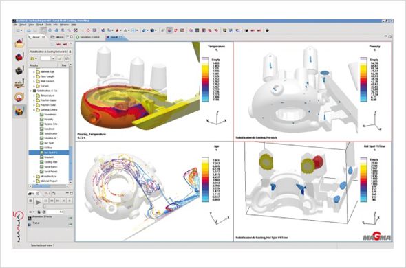 Casting Process Simulation S/W